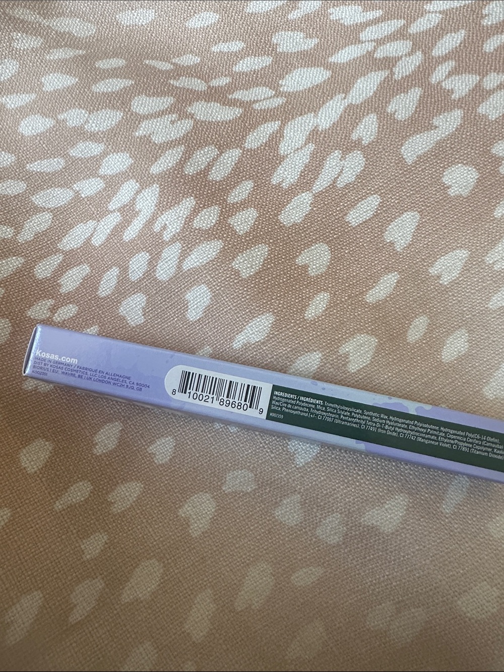 Kosas Soul Gaze Gel Eyeliner in Lavender Packaging - Picture 3 of 4